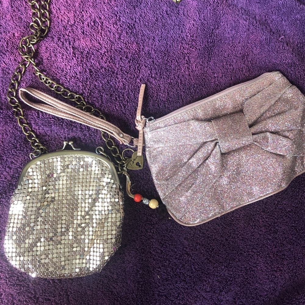 ✨ Set of 2 Sparkle bags!✨
